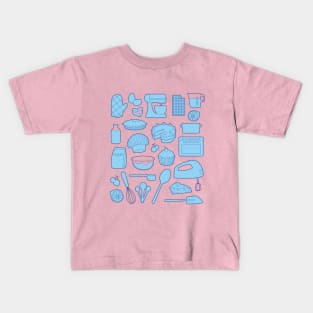 Baking Blue Kids T-Shirt